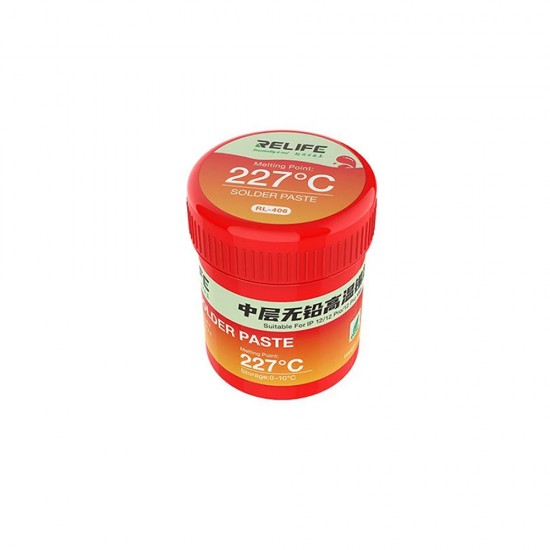 Relife RL-406 Solder PPD Paste 227°C ( 40 Gram ) Containing Silver Relife RL-406 Solder PPD Paste 227°C ( 40 Gram ) Containing Silver