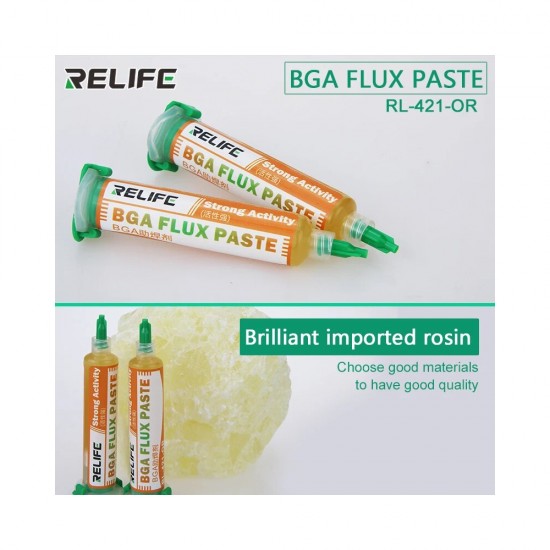 Relife RL-421 Strong Activity BGA Flux Paste (10CC) Relife RL-421 Strong Activity BGA Flux Paste (10CC)