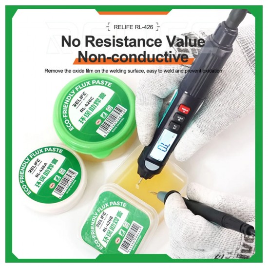 RELIFE RL-426A High Purity Environment Friendly Soldering Paste (30G) RELIFE RL-426A High Purity Environment Friendly Soldering Paste (30G)