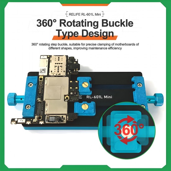 Relife RL-601L Mini Motherboard Fixture for Mobile Phone Repair Relife RL-601L Mini Motherboard Fixture for Mobile Phone Repair
