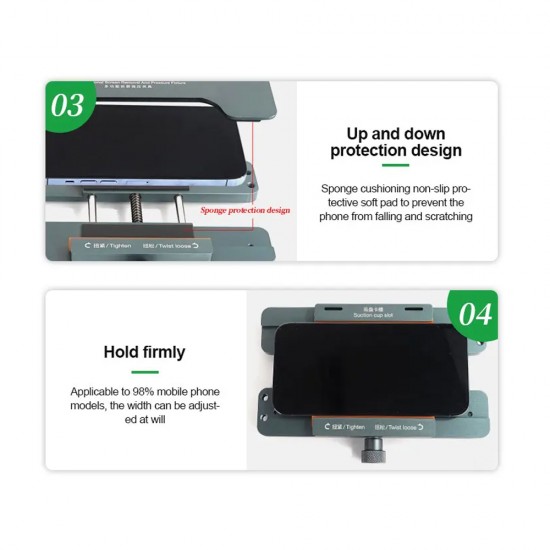 Relife RL-601S Mini Multi-Function Dismantling Screen and Pressure Holding Fixture Relife RL-601S Mini Multi-Function Dismantling Screen and Pressure Holding Fixture