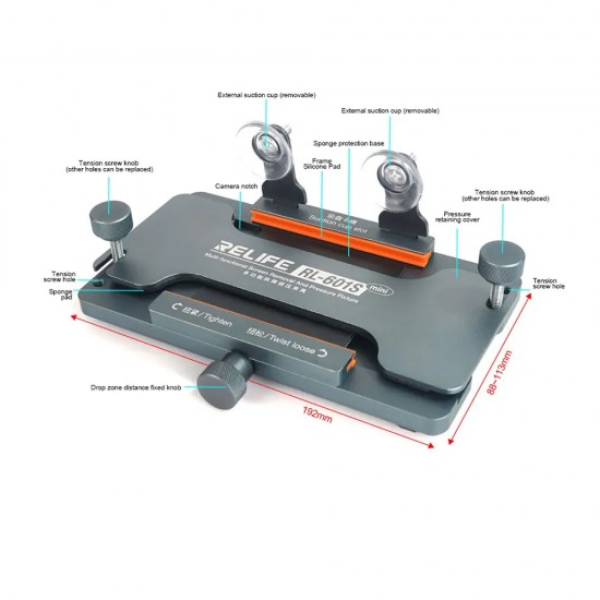 Relife RL-601S Mini Multi-Function Dismantling Screen and Pressure Holding Fixture Relife RL-601S Mini Multi-Function Dismantling Screen and Pressure Holding Fixture