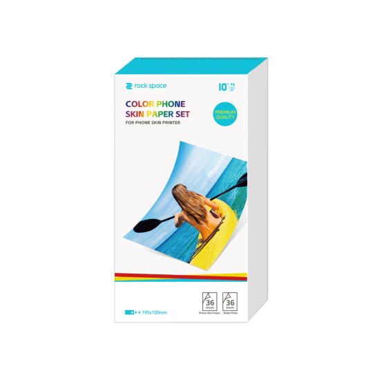 Portable Photo Printer Color Ribbon Set (Refill Ribbon) By RockSpace