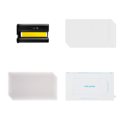 Portable Photo Printer Color Ribbon Set (Refill Ribbon) By RockSpace