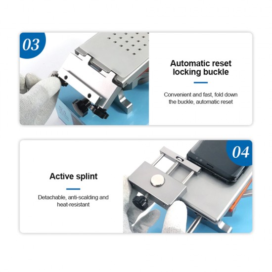 Sunshine S-918F Plus 5 in 1 Curved / Edge Screen Separator Machine ( Left/Right Tilt 45° & Rotation 360° ) Sunshine S-918F Plus 5 in 1 Curved / Edge Screen Separator Machine ( Left/Right Tilt 45° & Rotation 360° )