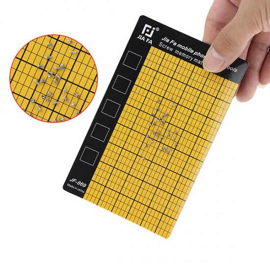 Screw Memory Magnetic Mat ( 145 x 90mm )