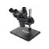 Soptop 9# (6.7-45X) Trinocular Full HD Stereo Microscope With Zooming 0.5X CTV Camera Lens & LED Adjustable Light