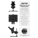 Soptop 9# (6.7-45X) Trinocular Full HD Stereo Microscope With Zooming 0.5X CTV Camera Lens & LED Adjustable Light