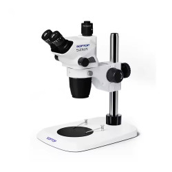 Soptop SZN71 (6.7-45X) Trinocular Full HD Stereo Microscope With Zooming 0.5X CTV Camera Lens & LED Adjustable Light