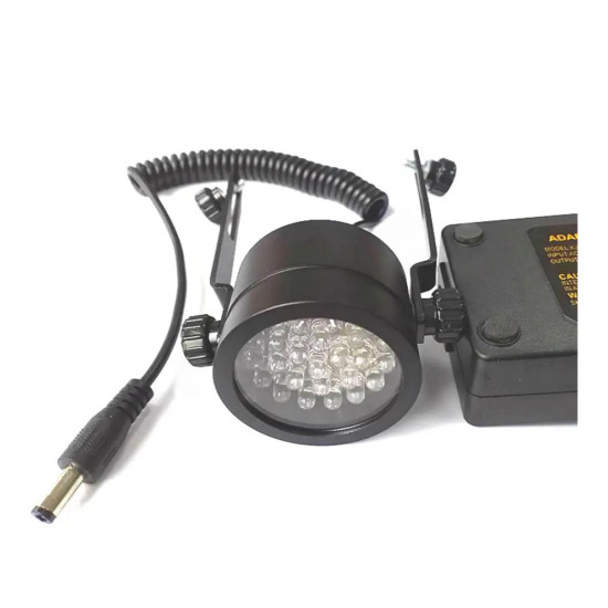 Microscope Spot 28 LED Illuminant Adjustable Angle Brightness Oblique Light Microscope Spot 28 LED Illuminant Adjustable Angle Brightness Oblique Light