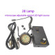 Microscope Spot 28 LED Illuminant Adjustable Angle Brightness Oblique Light Microscope Spot 28 LED Illuminant Adjustable Angle Brightness Oblique Light