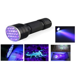 SUNSHINE SS-003 21 LED Invisible UV Light Torch