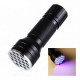 SUNSHINE SS-003 21 LED Invisible UV Light Torch SUNSHINE SS-003 21 LED Invisible UV Light Torch