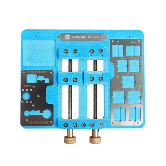 Sunshine SS-601J Universal Fixture Platform For iPhone CPU NAND A13/A12/A11/A10/A9/A8 & Fingerprint PCB Repair Sunshine SS-601J Universal Fixture Platform For iPhone CPU NAND A13/A12/A11/A10/A9/A8 & Fingerprint PCB Repair
