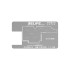 0.12MM Middle Layer Stencil Plate For iPhone X