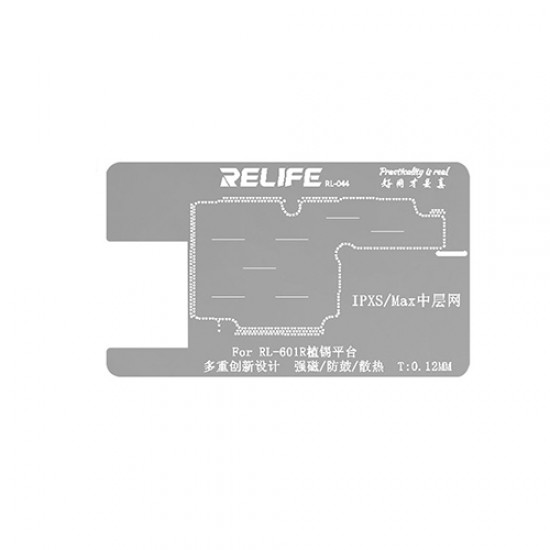 0.12MM Middle Layer Stencil Plate For iPhone Xs / Xs Max