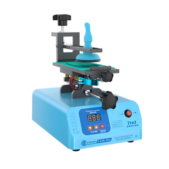 Sunshine S-918L Plus (7-in-1) 360° Rotating Edge Screen Heating Separator Machine Sunshine S-918L Plus (7-in-1) 360° Rotating Edge Screen Heating Separator Machine