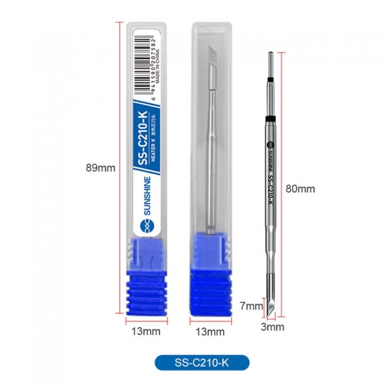 Sunshine SS-C210-K Iron Bit For 210 Series (Knife) Sunshine SS-C210-K Iron Bit For 210 Series (Knife)