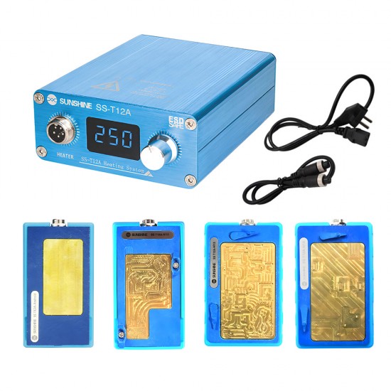 Sunshine SS-T12A PCB Heating Platform For Iphone Series 12 / 13 / 14 / Android Phone Sunshine SS-T12A PCB Heating Platform For Iphone Series 12 / 13 / 14 / Android Phone