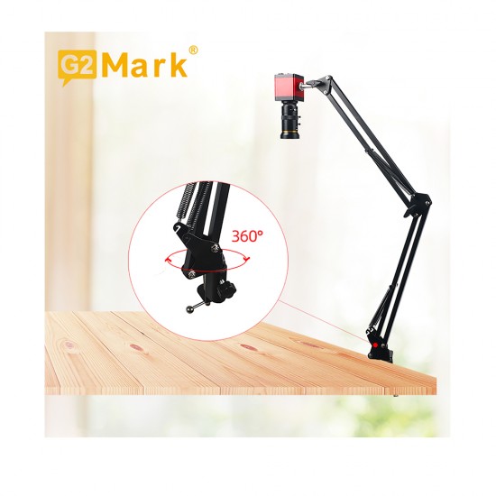 Universal Stand With 5-50MM Lens & G2Mark 20MP Dual Output Camera Universal Stand With 5-50MM Lens & G2Mark 20MP Dual Output Camera