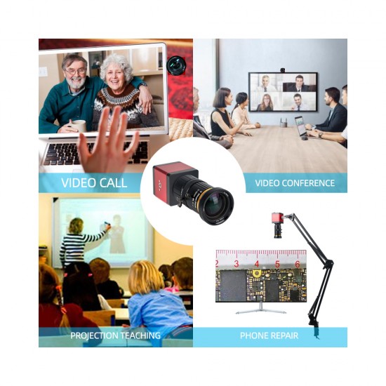 Universal Stand With 5-50MM Lens & G2Mark 20MP Dual Output Camera Universal Stand With 5-50MM Lens & G2Mark 20MP Dual Output Camera