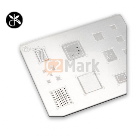 A8 3D IC Repair BGA Tin Plate Soldering Rework Stencil Steel Net for iPhone 6/6+ A8 3D IC Repair BGA Tin Plate Soldering Rework Stencil Steel Net for iPhone 6/6+