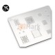 A8 3D IC Repair BGA Tin Plate Soldering Rework Stencil Steel Net for iPhone 6/6+ A8 3D IC Repair BGA Tin Plate Soldering Rework Stencil Steel Net for iPhone 6/6+