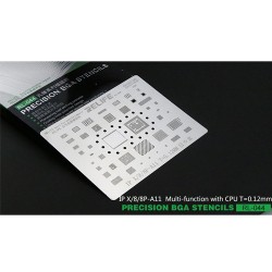 0.12MM Stencil Plate For Iphone X / 8 / 8+ With CPU (  A11 )