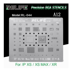 0.12MM Stencil Plates For Iphone Xs / Xs Max / XR With CPU ( A12 )