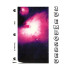 Mobile Phone Embossed 3 Layer Skin - 8002