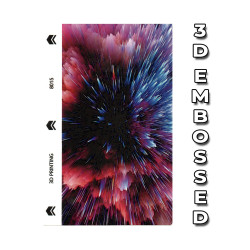 Mobile Phone Embossed 3 Layer Skin - 8015