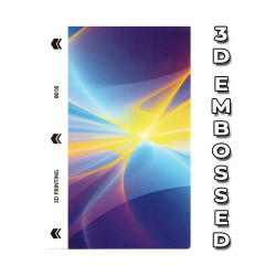 Mobile Phone Embossed 3 Layer Skin - 8018