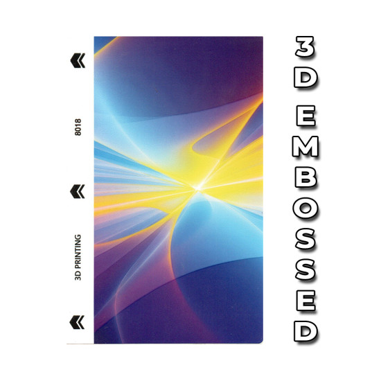 Mobile Phone Embossed 3 Layer Skin - 8018