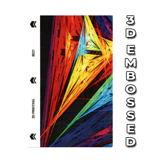 Mobile Phone Embossed 3 Layer Skin - 8021