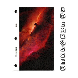 Mobile Phone Embossed 3 Layer Skin - 8035