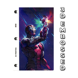 Mobile Phone Embossed 3 Layer Skin - 8058