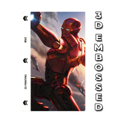 Mobile Phone Embossed 3 Layer Skin - 8062