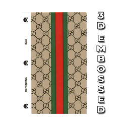 Mobile Phone Embossed 3 Layer Skin - 8065