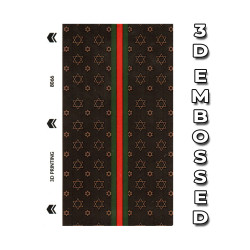 Mobile Phone Embossed 3 Layer Skin - 8066