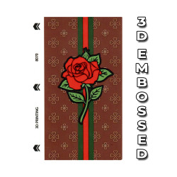 Mobile Phone Embossed 3 Layer Skin - 8070