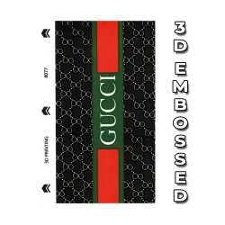 Mobile Phone Embossed 3 Layer Skin - 8077