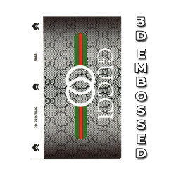 Mobile Phone Embossed 3 Layer Skin - 8088