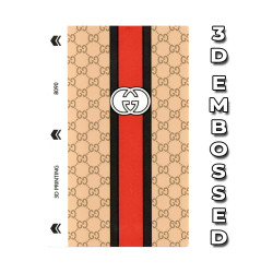 Mobile Phone Embossed 3 Layer Skin - 8090