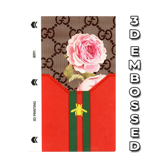 Mobile Phone Embossed 3 Layer Skin - 8091 Mobile Phone Embossed 3 Layer Skin - 8091