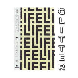 Mobile Phone Glitter Skin - 8204