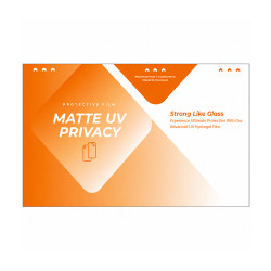 TPU Material Hydrogel Explosion Proof Film - UV Privacy Matte (PFC) (230*110MM - 25Pcs)