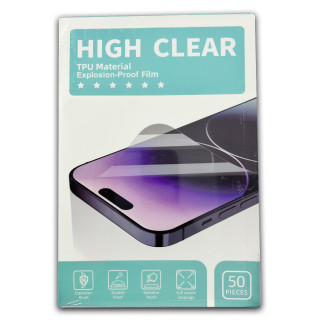 TPU Material Hydrogel Explosion Proof Film High Clear (180MM*120MM  50Pcs)