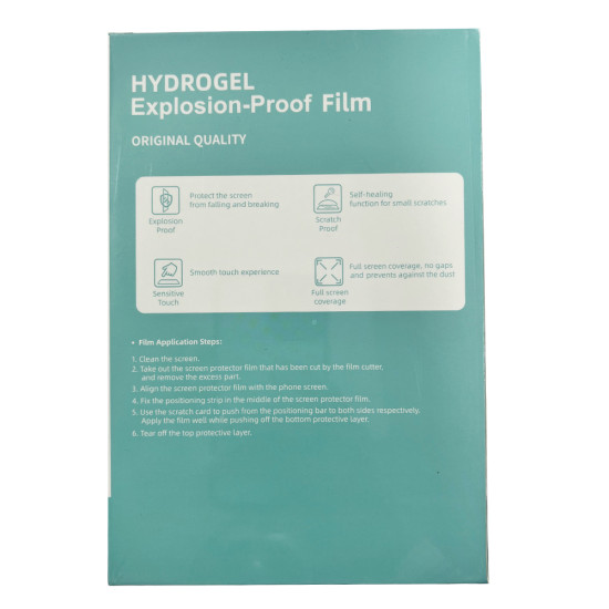 TPU Material Hydrogel Explosion Proof Film - Matte (180MM*120MM - 50Pcs) TPU Material Hydrogel Explosion Proof Film - Matte (180MM*120MM - 50Pcs)