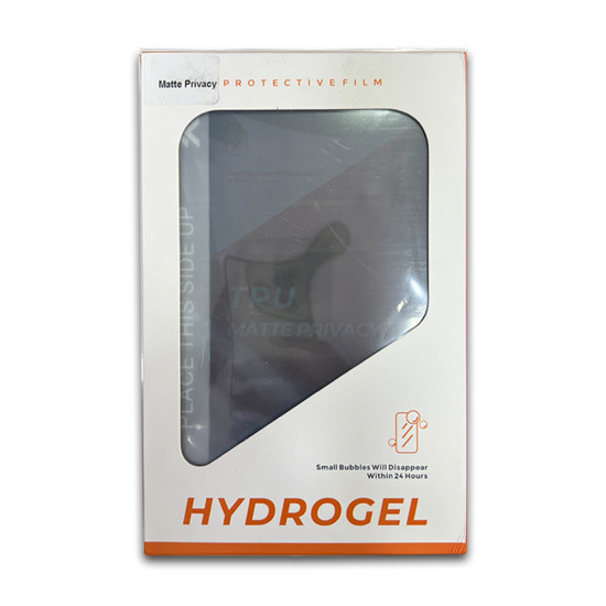 TPU Material Hydrogel Explosion Proof Film - Matte Privacy (180*120MM - 50Pcs)