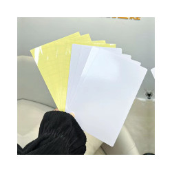 Photo Sticker With Laminating Sheet For Sticker Plotter Machine  (18CM*12CM - 50Pcs) 